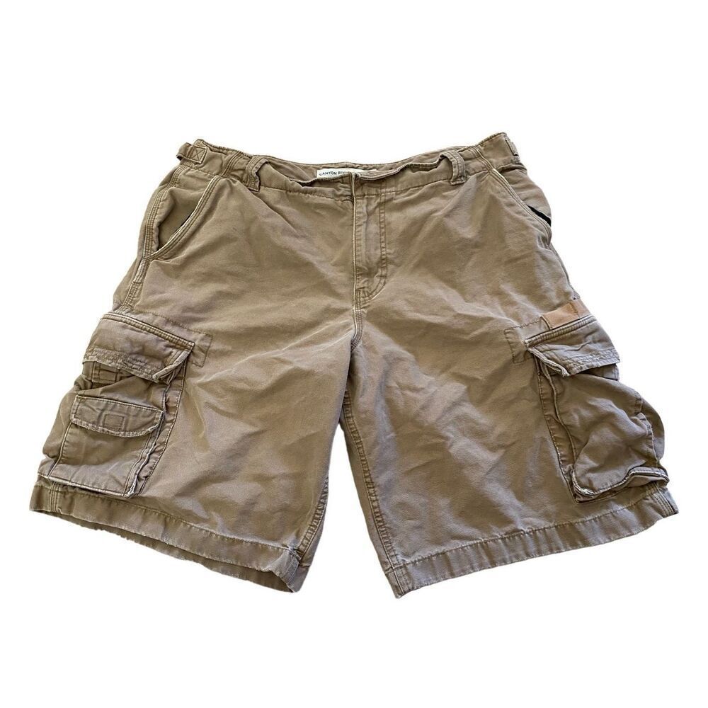 Vintage Canyon River Blues Cargo Fit Shorts 38W Casual Summer